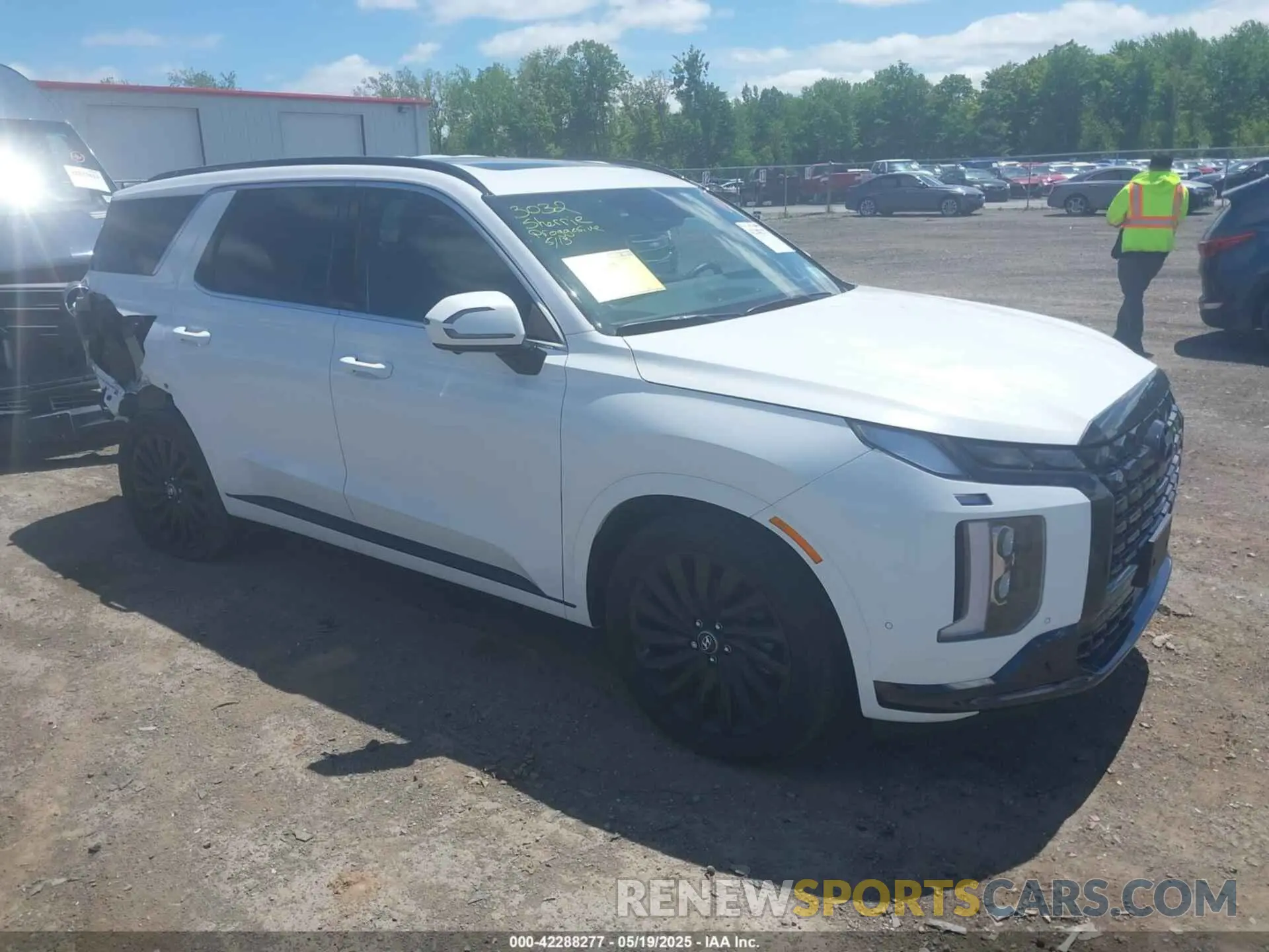 1 Фотография поврежденного автомобиля KM8R7DGE9SU813405 HYUNDAI PALISADE 2025