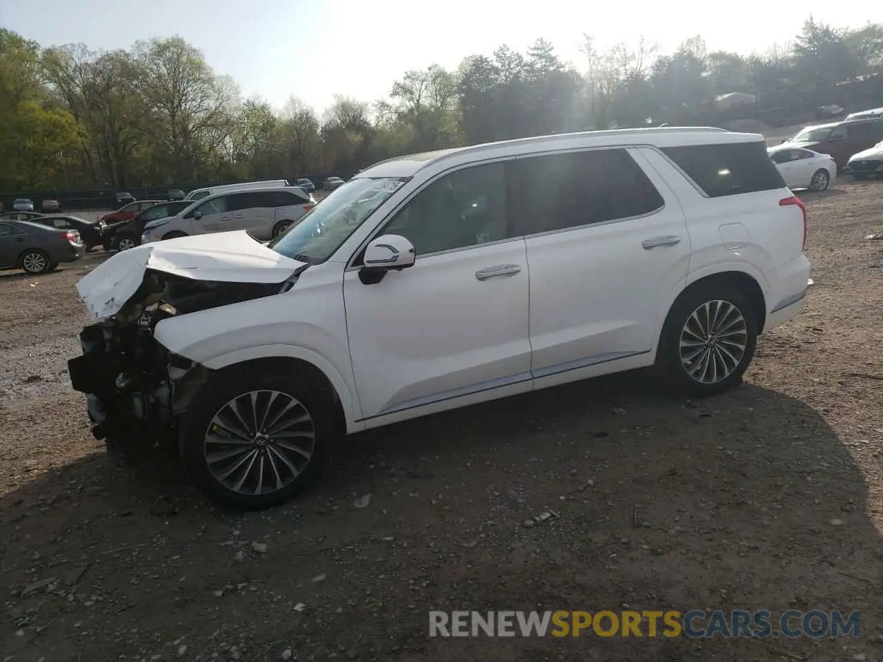 1 Фотография поврежденного автомобиля KM8R7DGEXSU820850 HYUNDAI PALISADE 2025