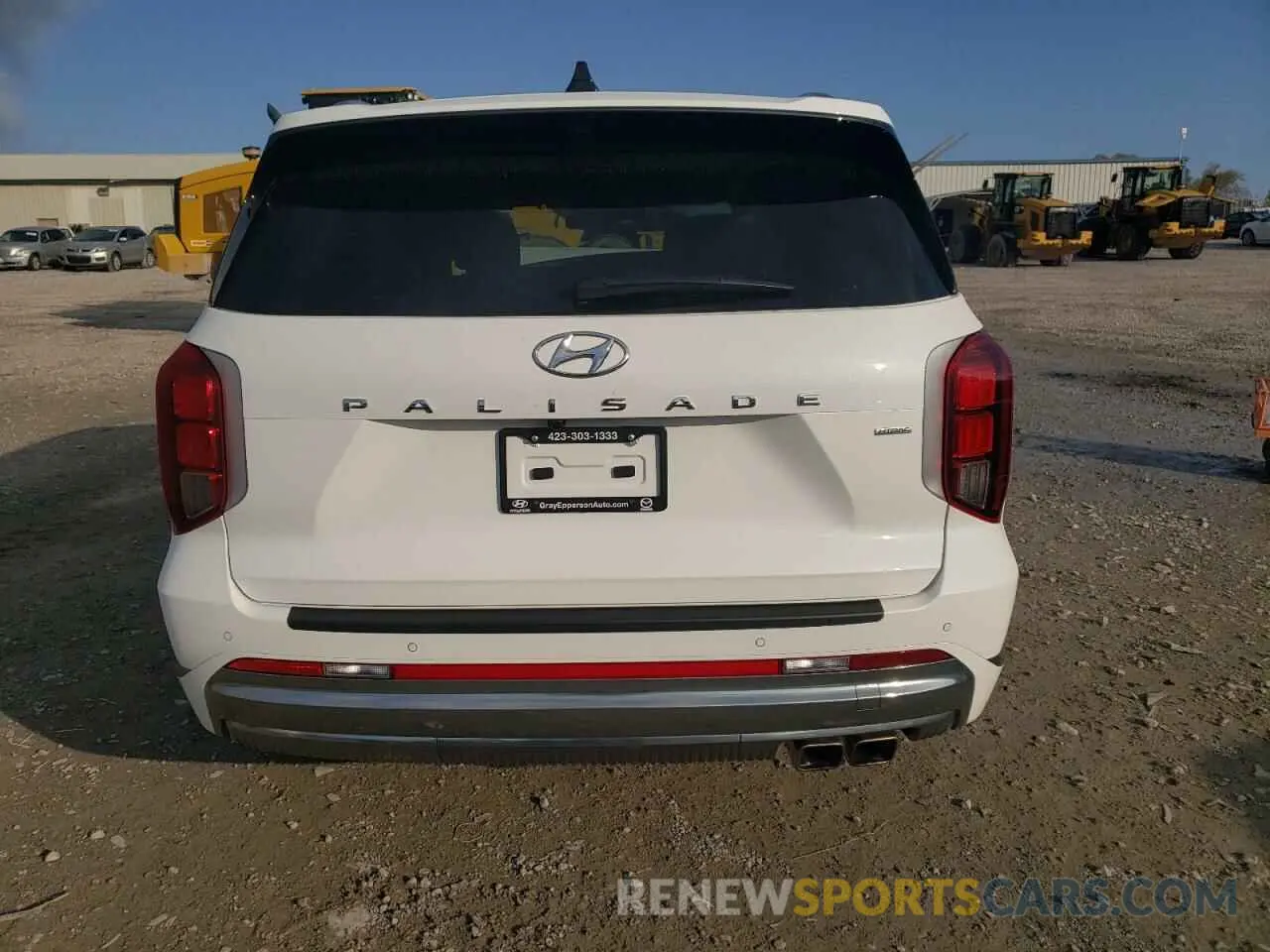 6 Фотография поврежденного автомобиля KM8R7DGEXSU820850 HYUNDAI PALISADE 2025