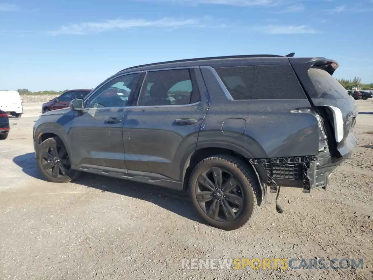 2 Photograph of a damaged car KM8R34GE1PU605571 HYUNDAI PALISADE X 2023