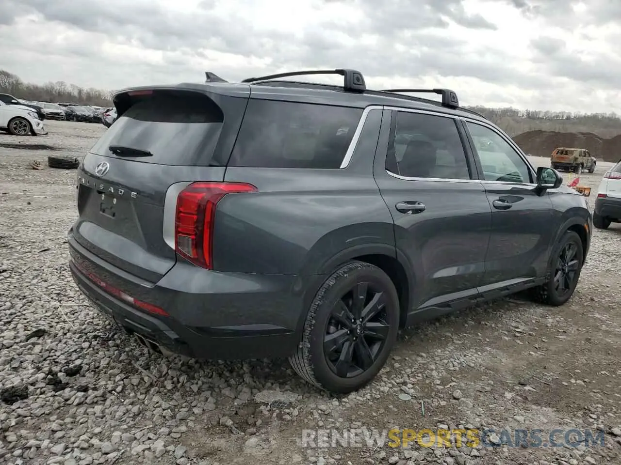 3 Фотография поврежденного автомобиля KM8R34GE2PU610990 HYUNDAI PALISADE X 2023
