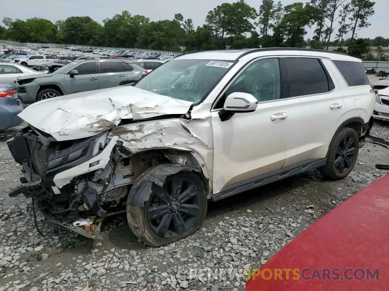 1 Фотография поврежденного автомобиля KM8R34GE3PU544904 HYUNDAI PALISADE X 2023