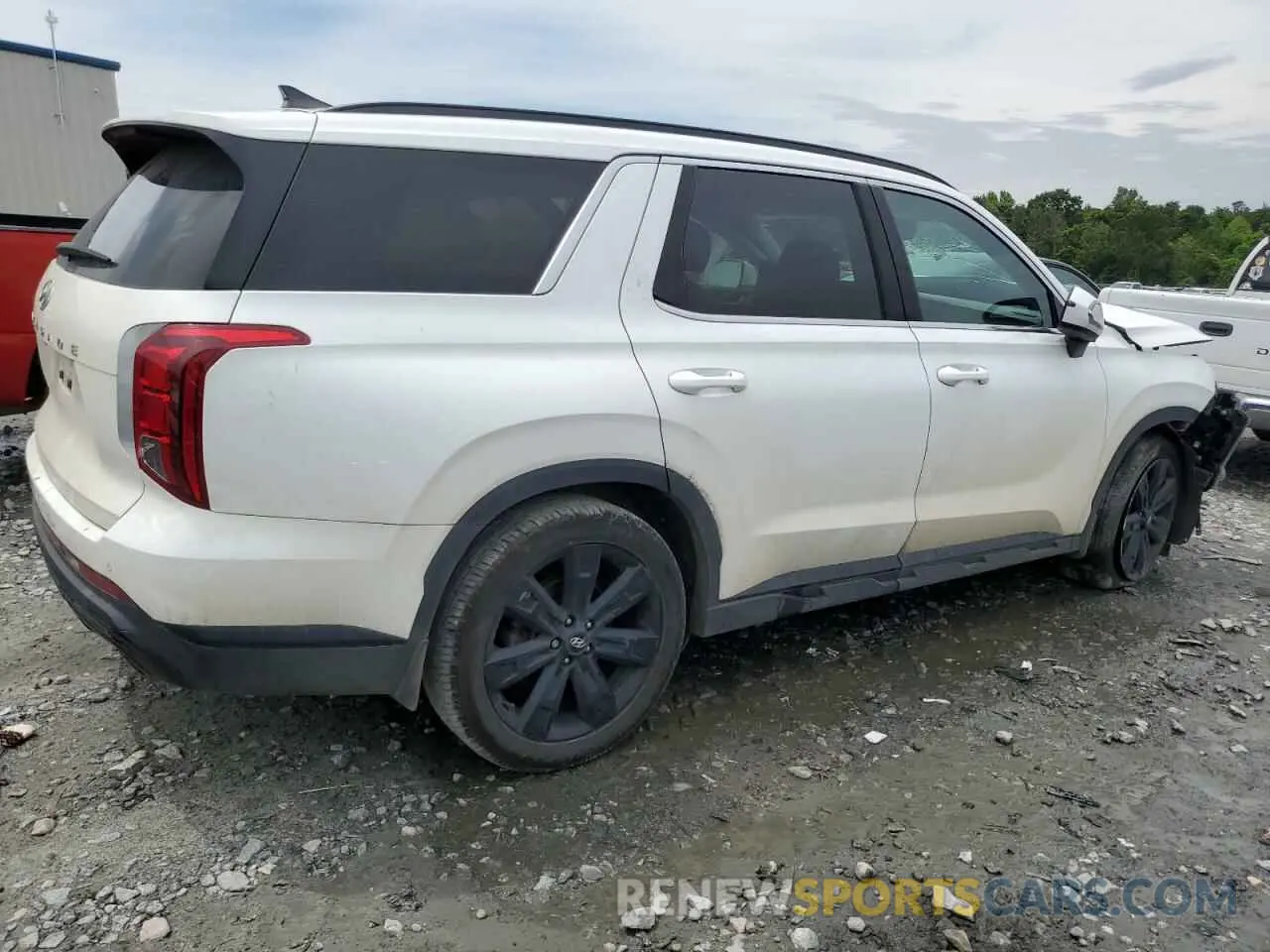 3 Фотография поврежденного автомобиля KM8R34GE3PU544904 HYUNDAI PALISADE X 2023