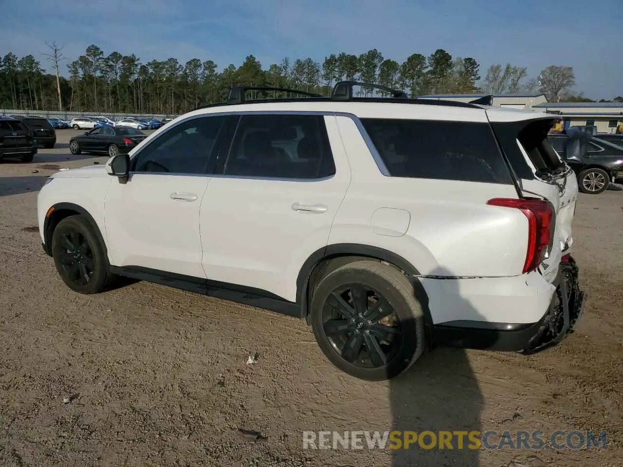 2 Photograph of a damaged car KM8R34GE6PU544959 HYUNDAI PALISADE X 2023