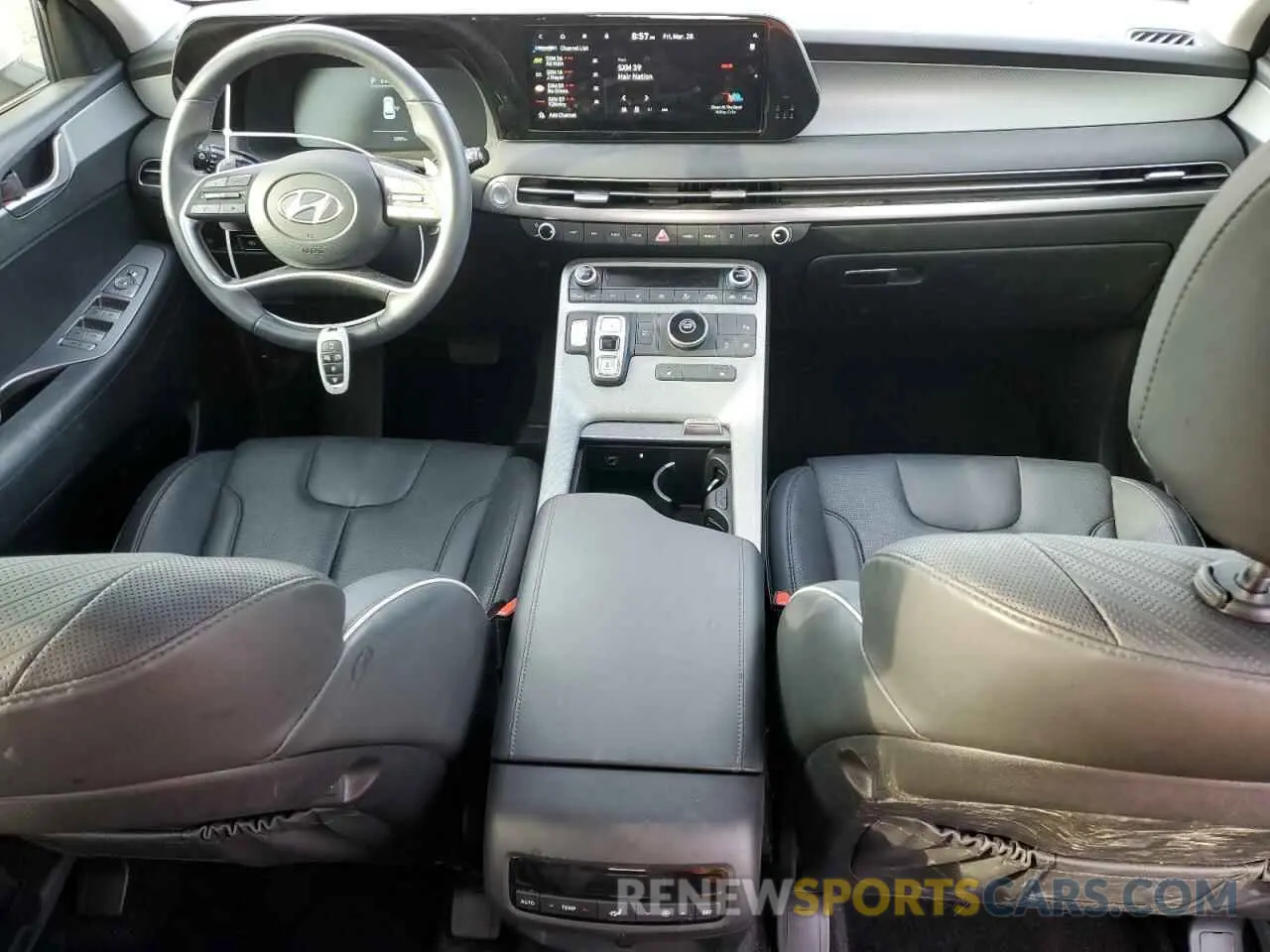 8 Photograph of a damaged car KM8R34GE6PU544959 HYUNDAI PALISADE X 2023