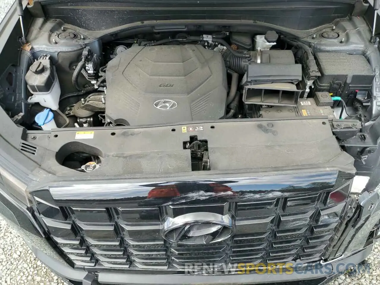 12 Photograph of a damaged car KM8R3DGE1PU611919 HYUNDAI PALISADE X 2023