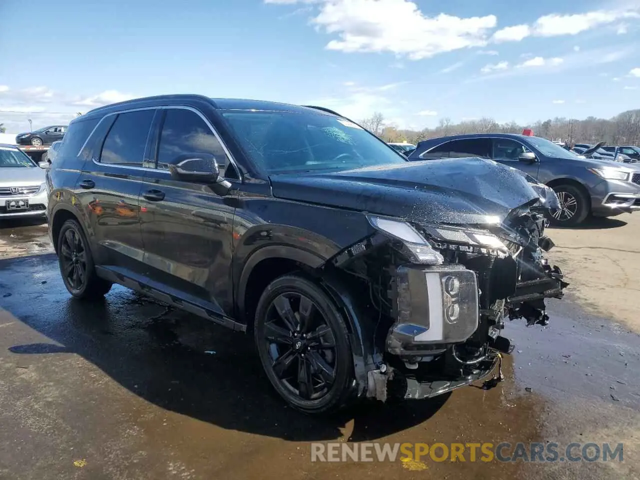 4 Фотография поврежденного автомобиля KM8R3DGE5PU563275 HYUNDAI PALISADE X 2023