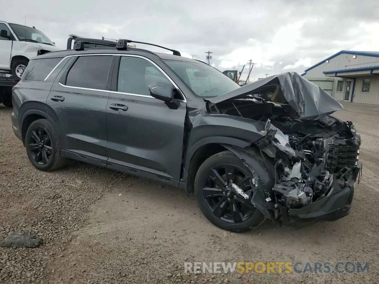 4 Фотография поврежденного автомобиля KM8R3DGE6PU591926 HYUNDAI PALISADE X 2023