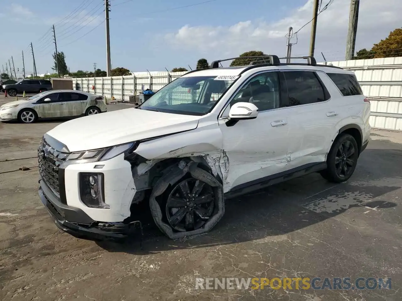 1 Фотография поврежденного автомобиля KM8R3DGE7PU594852 HYUNDAI PALISADE X 2023