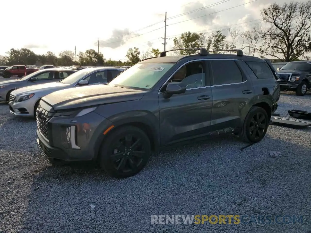 1 Photograph of a damaged car KM8R34GE1RU788425 HYUNDAI PALISADE X 2024