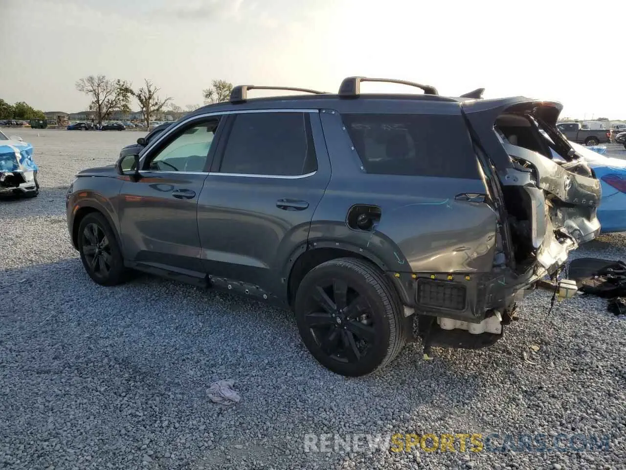 2 Photograph of a damaged car KM8R34GE1RU788425 HYUNDAI PALISADE X 2024
