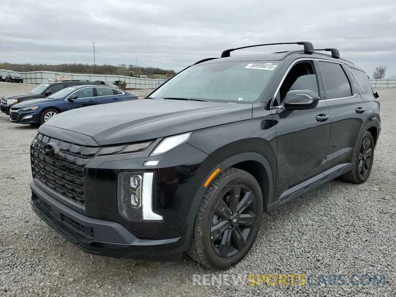 1 Photograph of a damaged car KM8R34GE5RU791604 HYUNDAI PALISADE X 2024