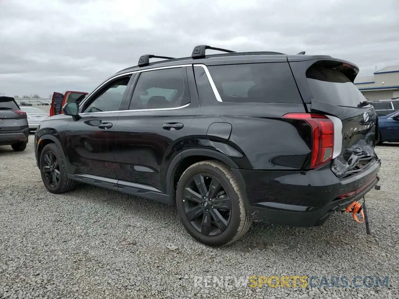 2 Photograph of a damaged car KM8R34GE5RU791604 HYUNDAI PALISADE X 2024