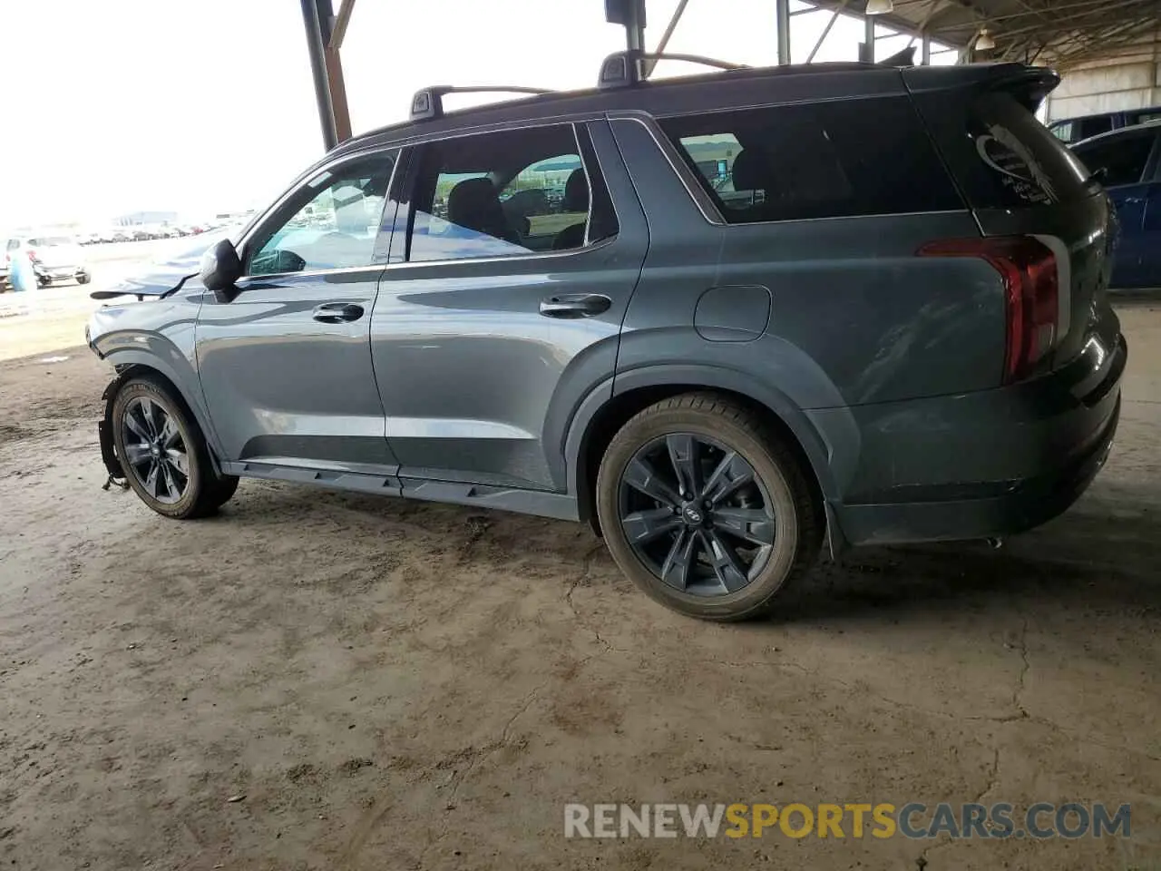 2 Photograph of a damaged car KM8R34GE9RU671840 HYUNDAI PALISADE X 2024
