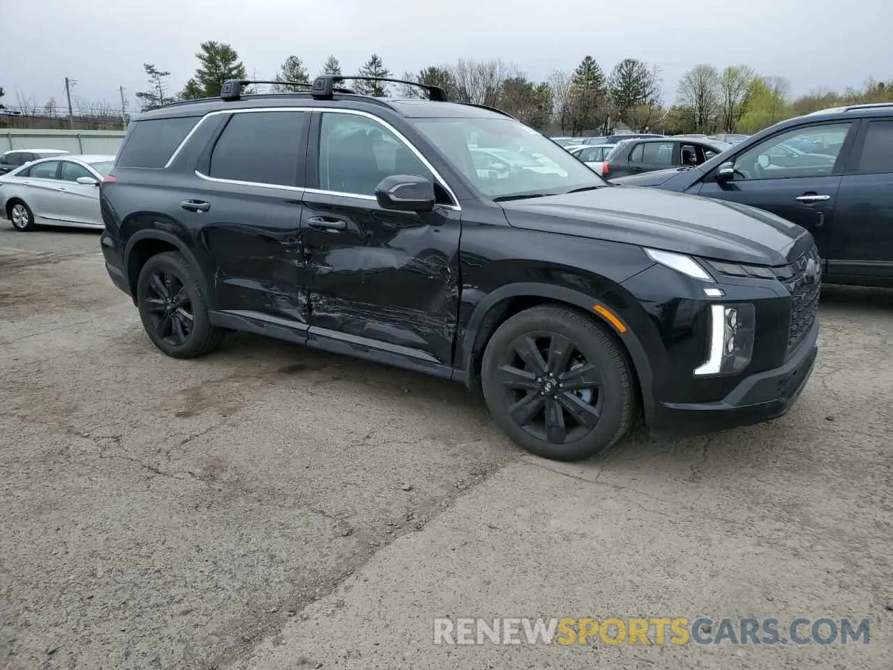 4 Photograph of a damaged car KM8R3DGE3RU797255 HYUNDAI PALISADE X 2024