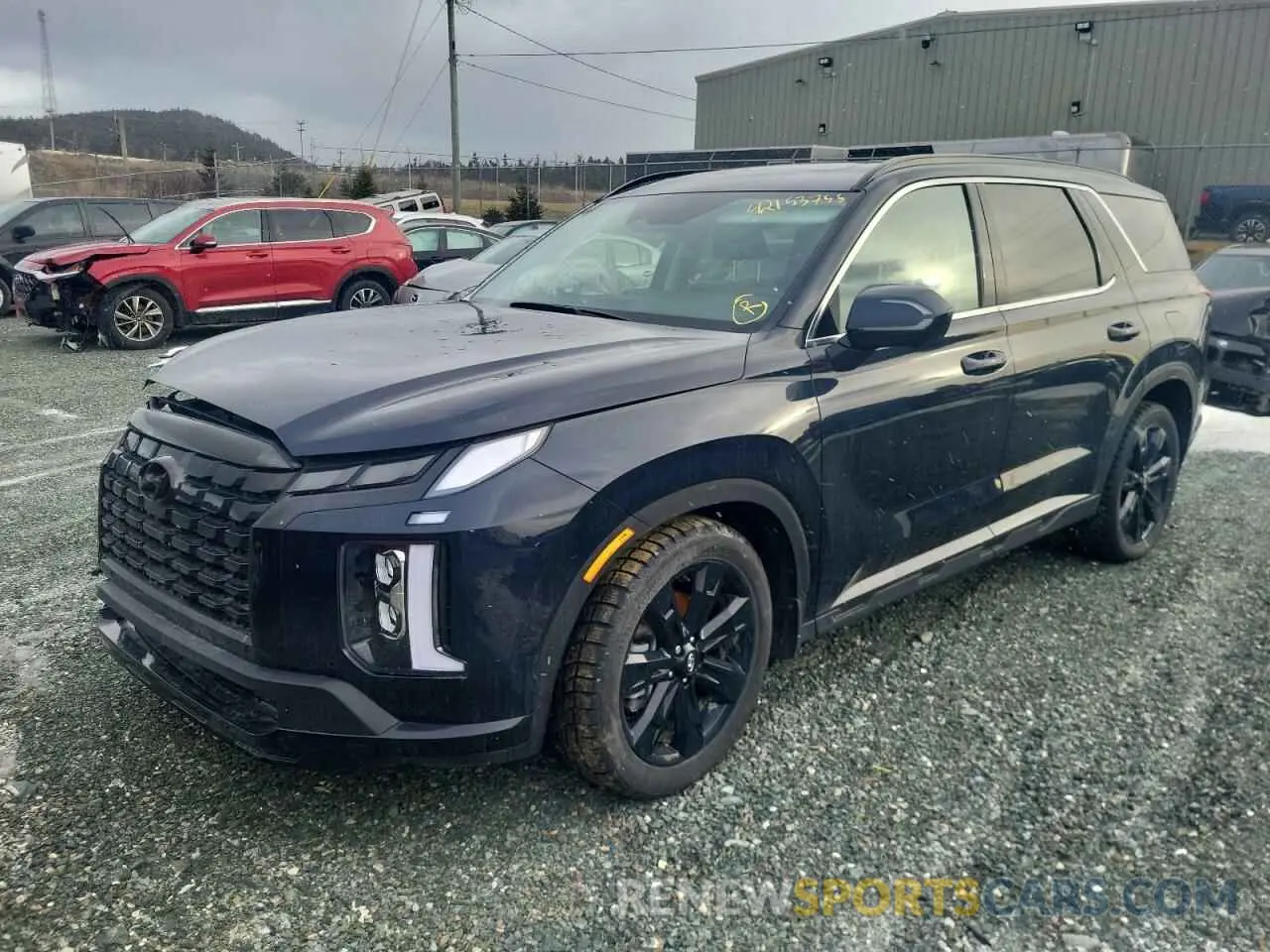 1 Фотография поврежденного автомобиля KM8R3DGE5RU791277 HYUNDAI PALISADE X 2024