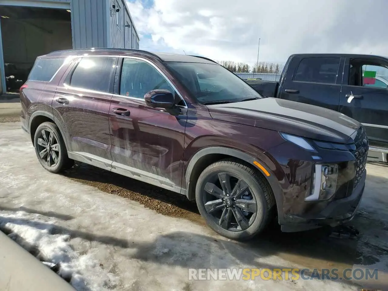 4 Фотография поврежденного автомобиля KM8R3DGE0SU816205 HYUNDAI PALISADE X 2025