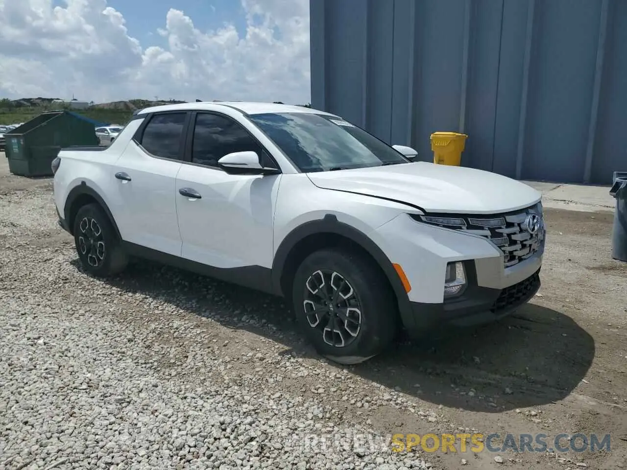 4 Photograph of a damaged car 5NTJB4AE7NH005711 HYUNDAI SANTA CRUZ 2022
