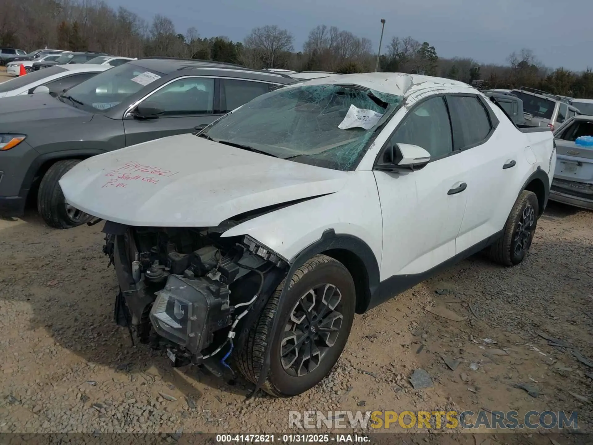 2 Фотография поврежденного автомобиля 5NTJB4AE7NH037039 HYUNDAI SANTA CRUZ 2022