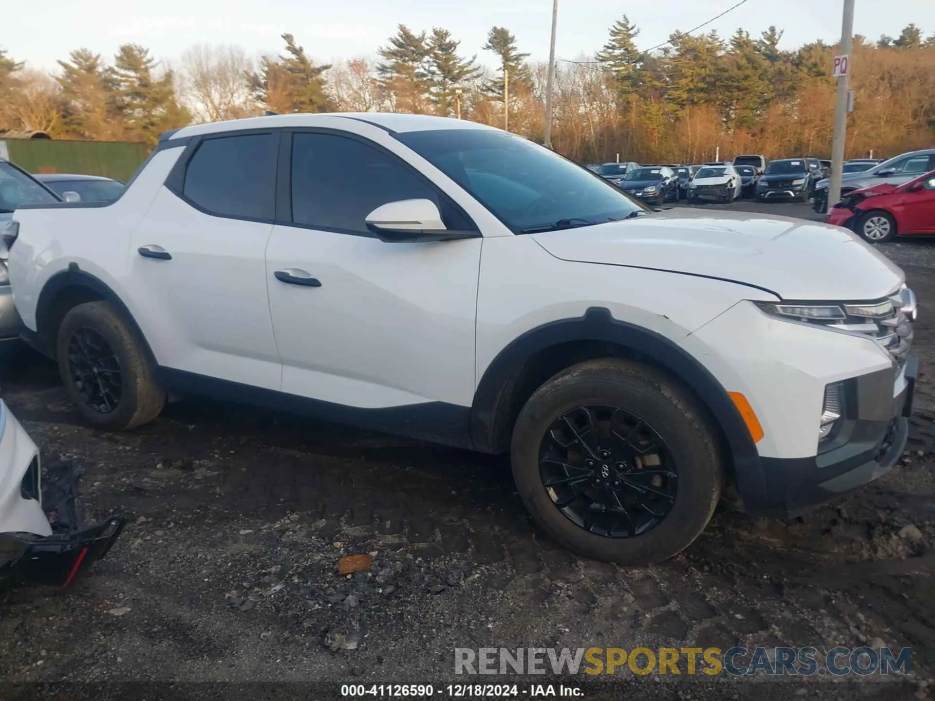 13 Photograph of a damaged car 5NTJBDAE0NH033592 HYUNDAI SANTA CRUZ 2022