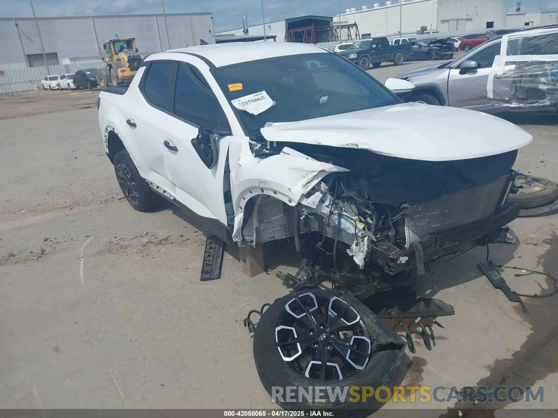 1 Фотография поврежденного автомобиля 5NTJBDAE5NH007005 HYUNDAI SANTA CRUZ 2022