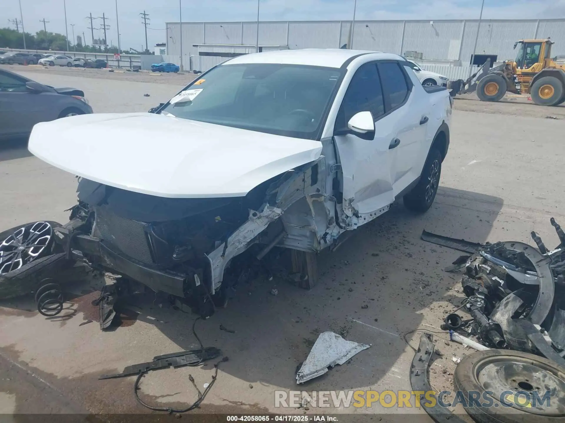 2 Фотография поврежденного автомобиля 5NTJBDAE5NH007005 HYUNDAI SANTA CRUZ 2022