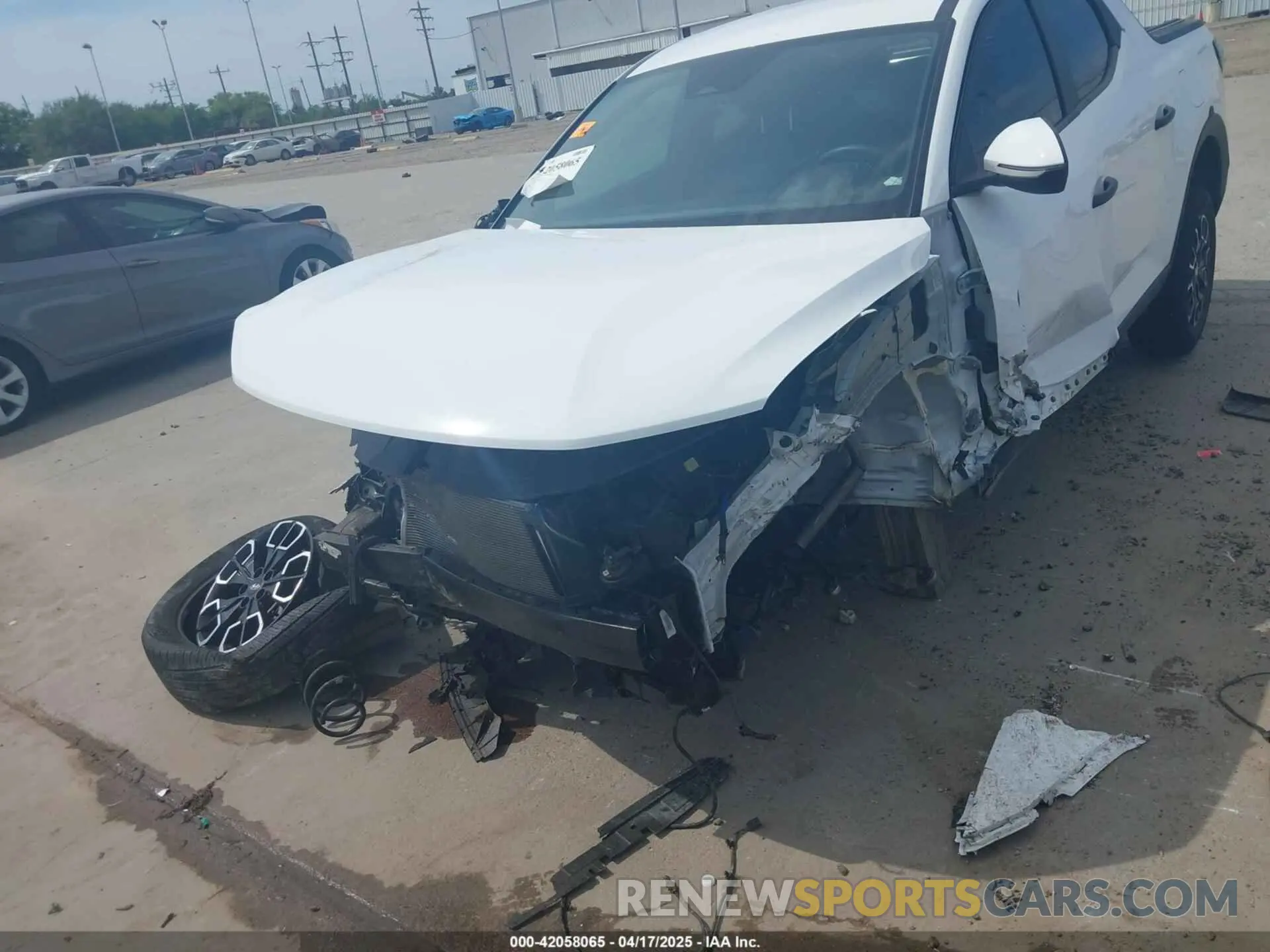 6 Фотография поврежденного автомобиля 5NTJBDAE5NH007005 HYUNDAI SANTA CRUZ 2022