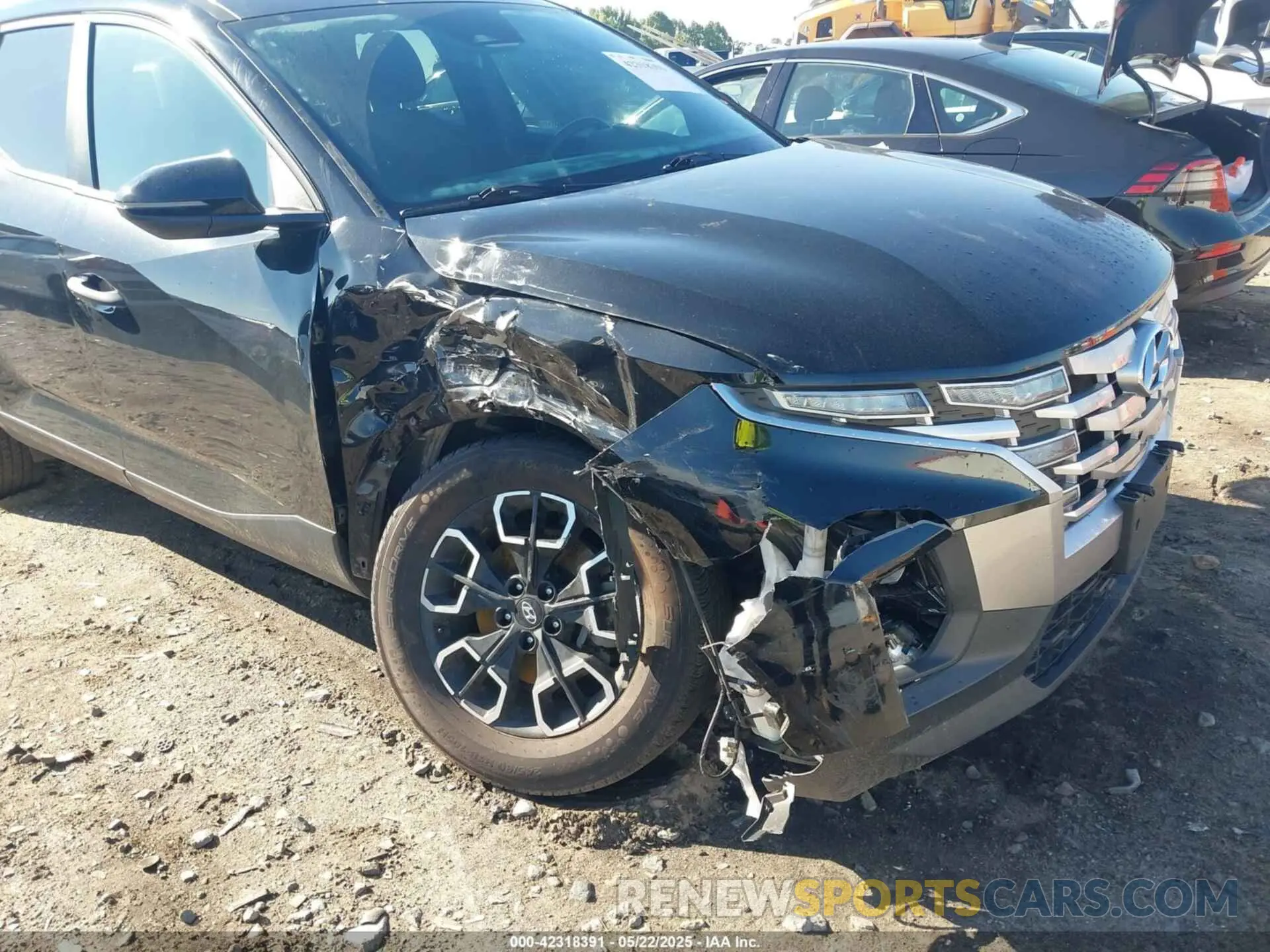 6 Photograph of a damaged car 5NTJBDAE6NH012987 HYUNDAI SANTA CRUZ 2022
