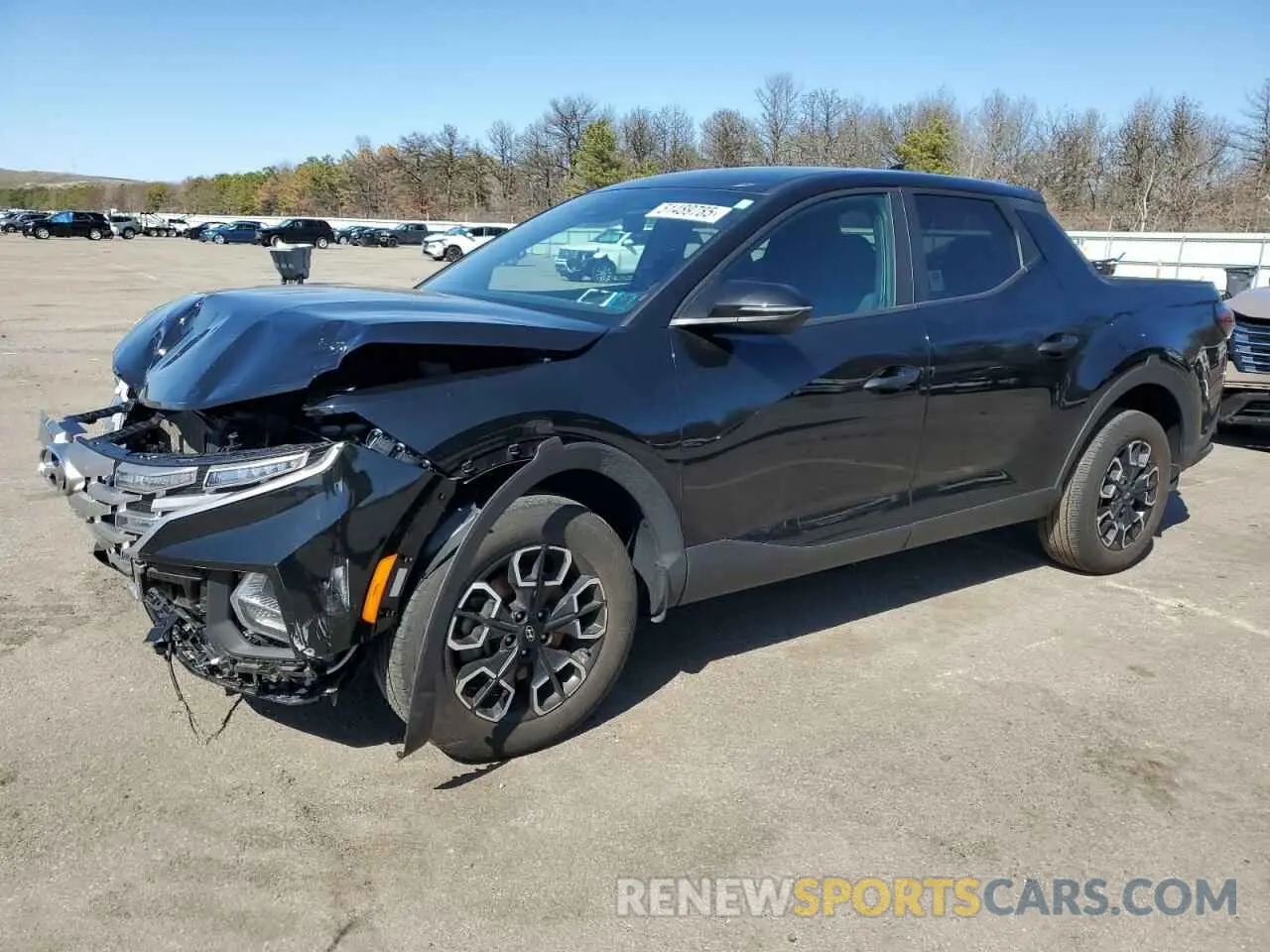 1 Photograph of a damaged car 5NTJBDAE8NH031010 HYUNDAI SANTA CRUZ 2022