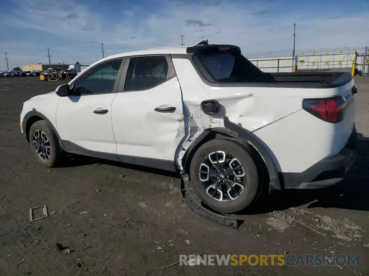 2 Фотография поврежденного автомобиля 5NTJBDAEXNH020980 HYUNDAI SANTA CRUZ 2022