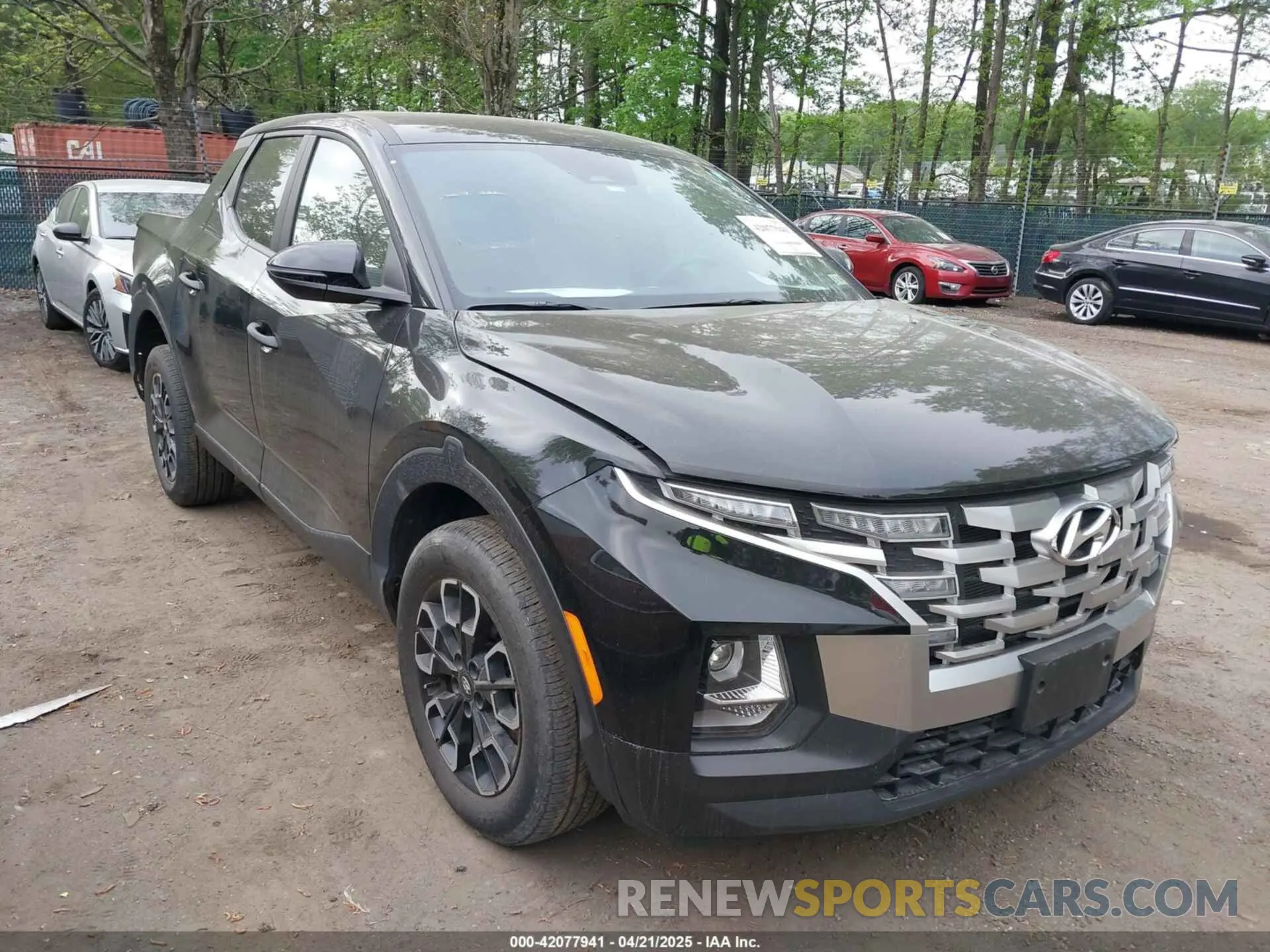 1 Photograph of a damaged car 5NTJBDAEXNH022728 HYUNDAI SANTA CRUZ 2022
