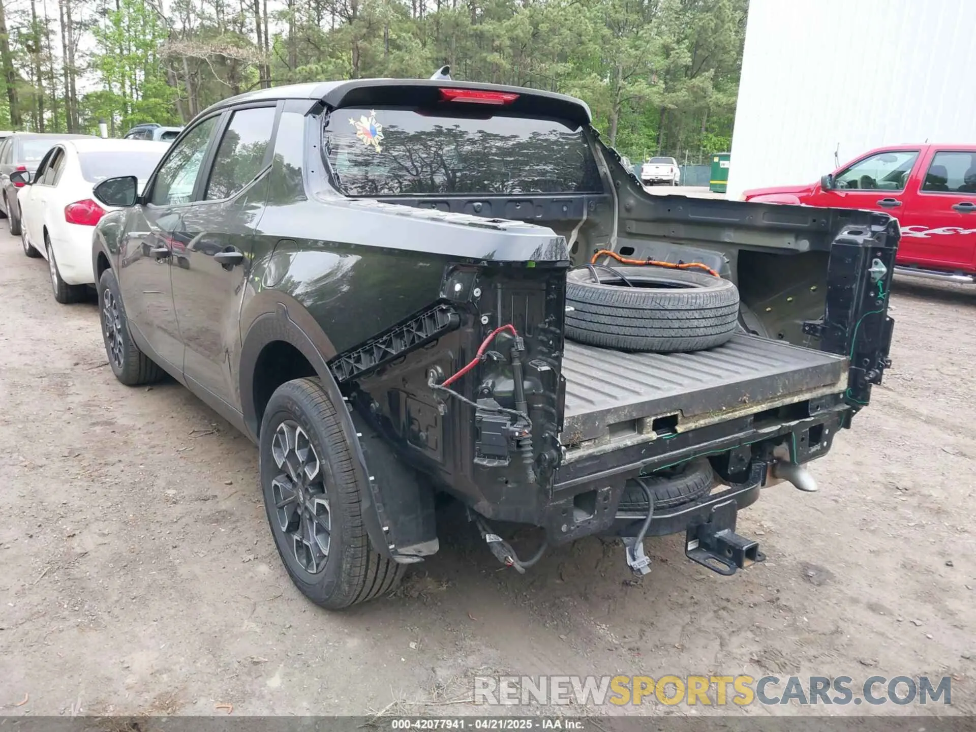 3 Photograph of a damaged car 5NTJBDAEXNH022728 HYUNDAI SANTA CRUZ 2022