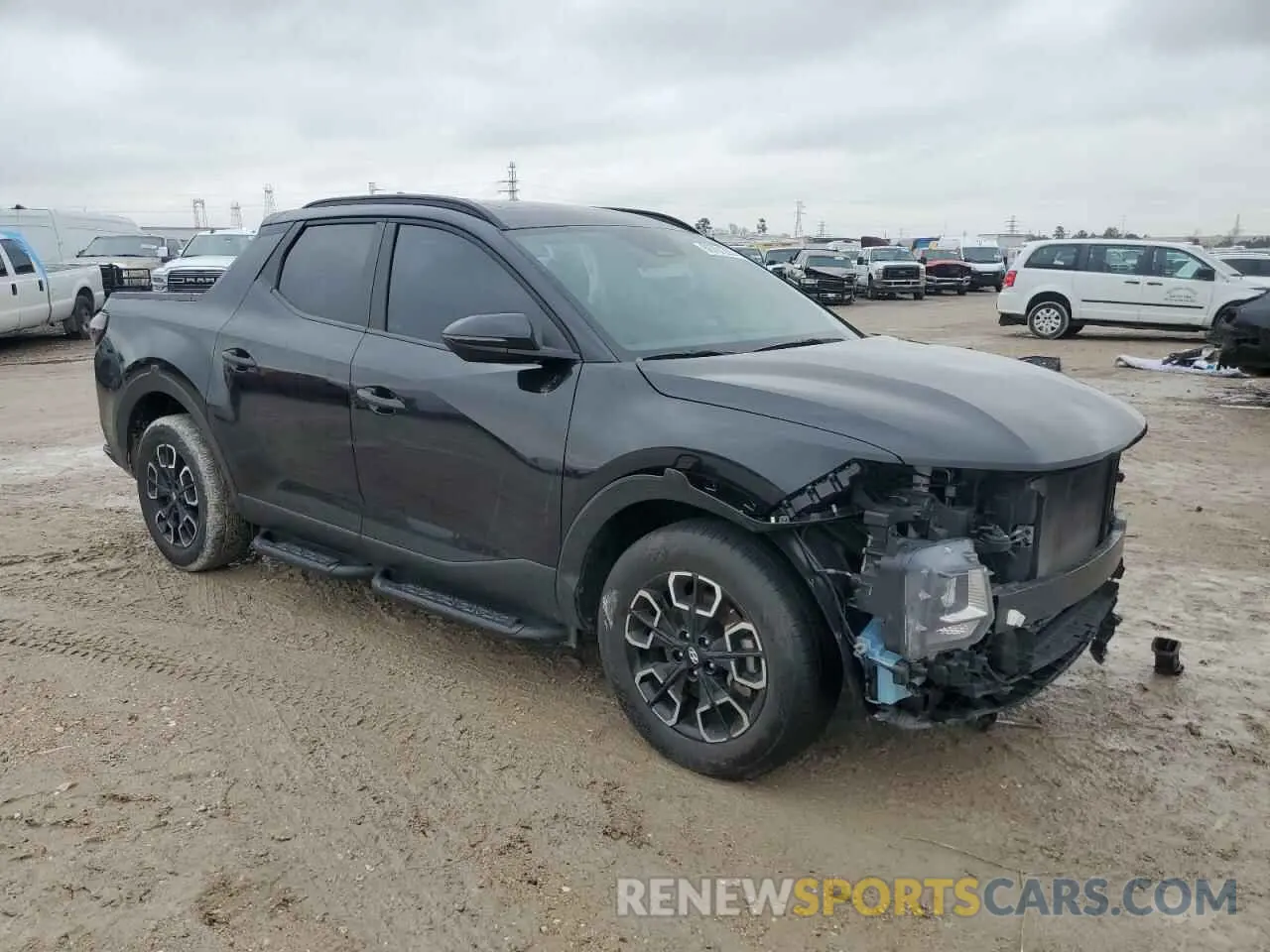 4 Photograph of a damaged car 5NTJC4AE1NH026096 HYUNDAI SANTA CRUZ 2022