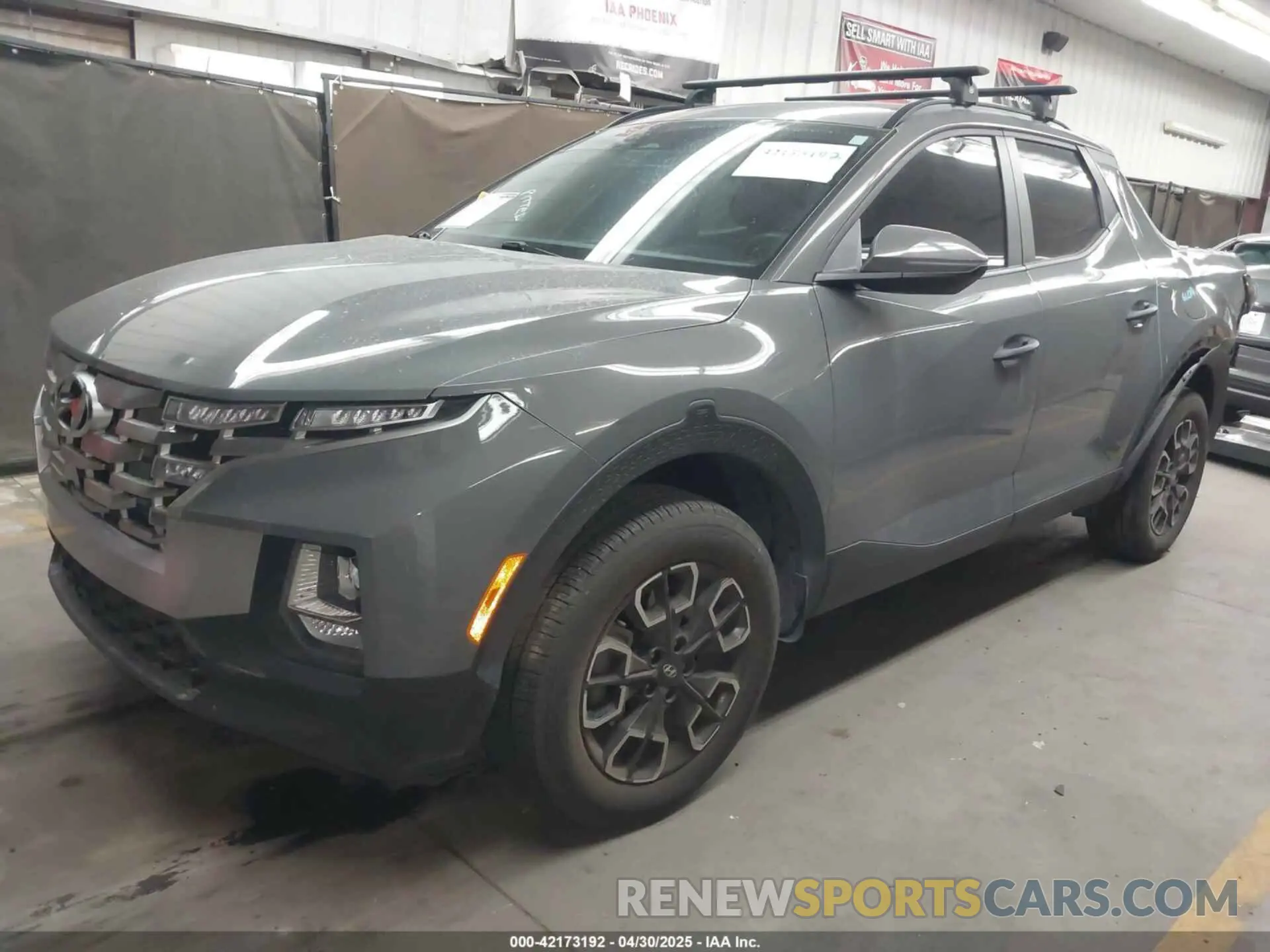 2 Photograph of a damaged car 5NTJCDAE5NH036310 HYUNDAI SANTA CRUZ 2022