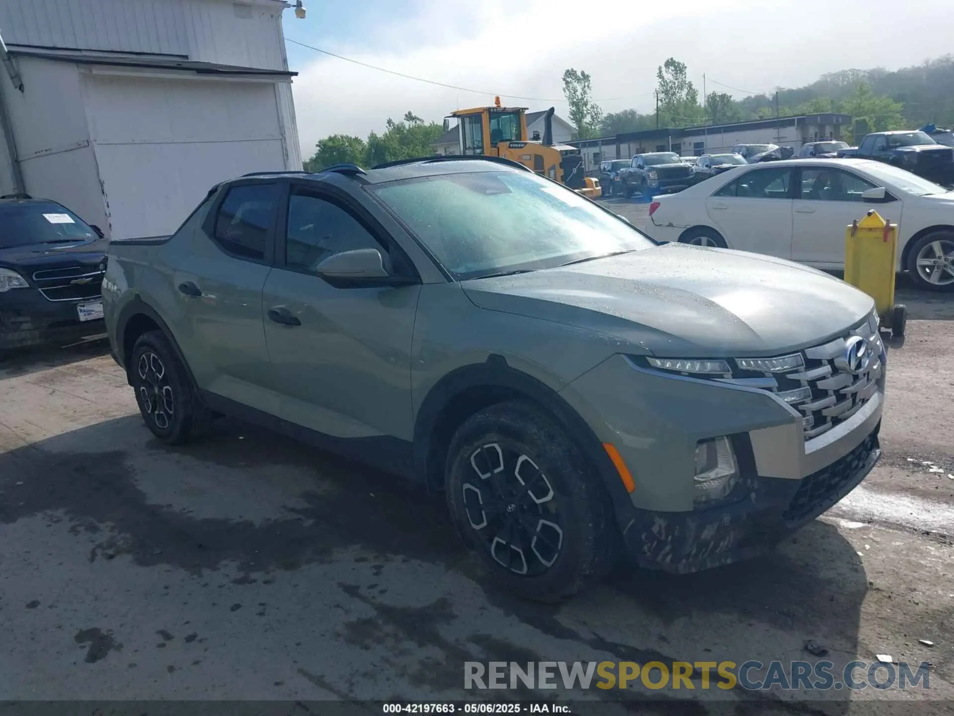 1 Photograph of a damaged car 5NTJCDAE8NH024149 HYUNDAI SANTA CRUZ 2022