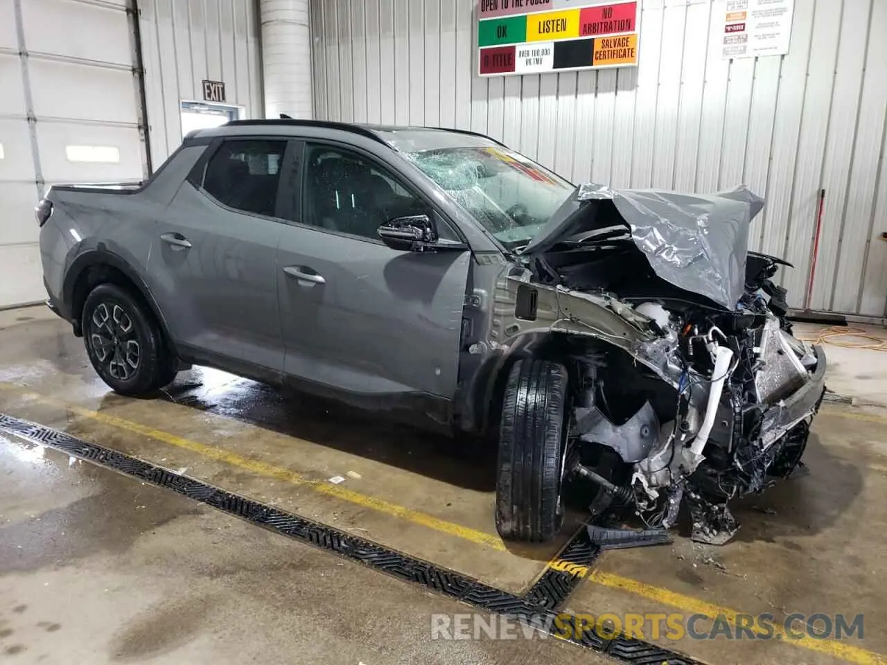 4 Photograph of a damaged car 5NTJDDAF8NH016493 HYUNDAI SANTA CRUZ 2022