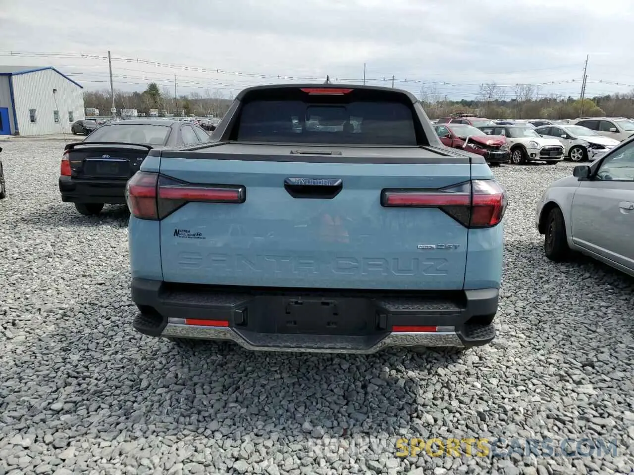 6 Photograph of a damaged car 5NTJEDAF0NH013262 HYUNDAI SANTA CRUZ 2022