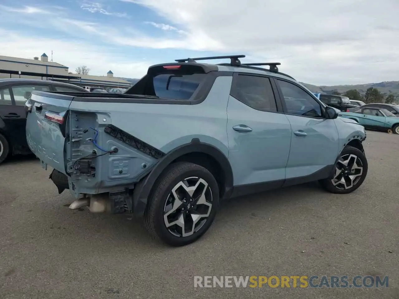3 Photograph of a damaged car 5NTJEDAF3NH038883 HYUNDAI SANTA CRUZ 2022