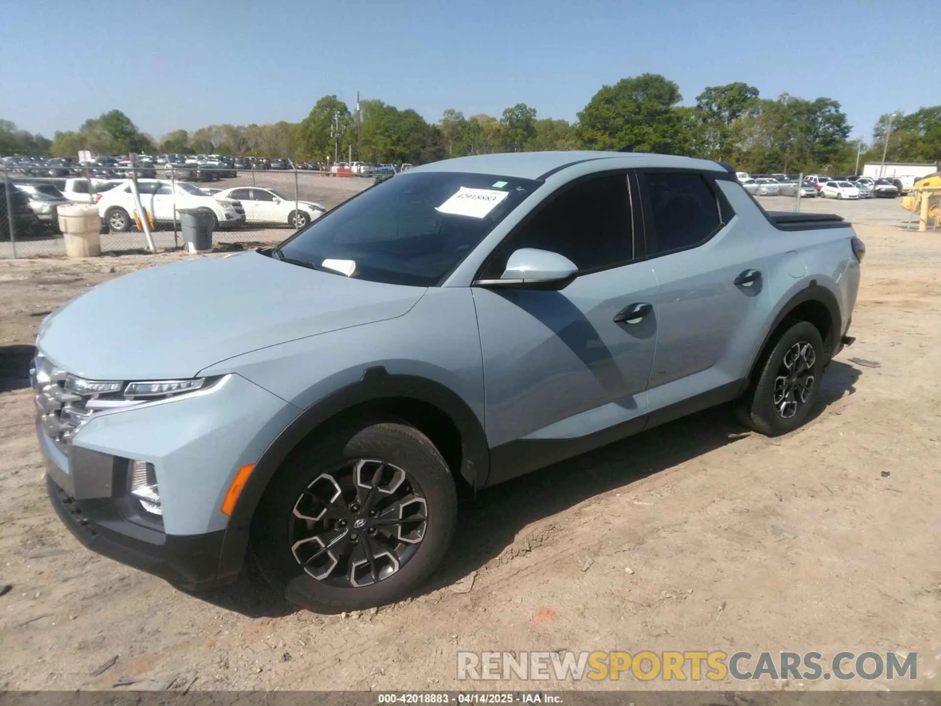 2 Photograph of a damaged car 5NTJADAE8PH067852 HYUNDAI SANTA CRUZ 2023