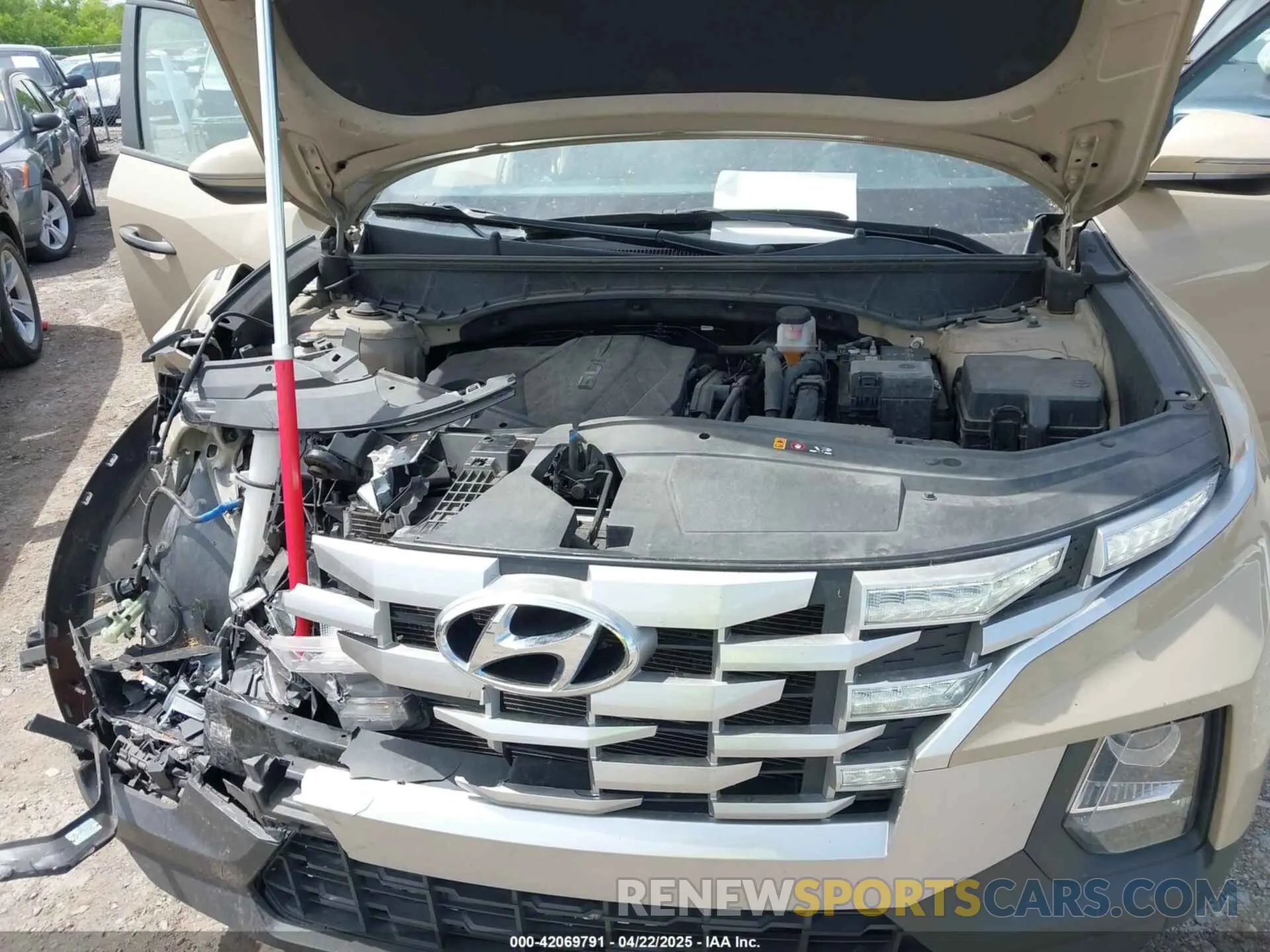 10 Photograph of a damaged car 5NTJB4AE3PH077055 HYUNDAI SANTA CRUZ 2023