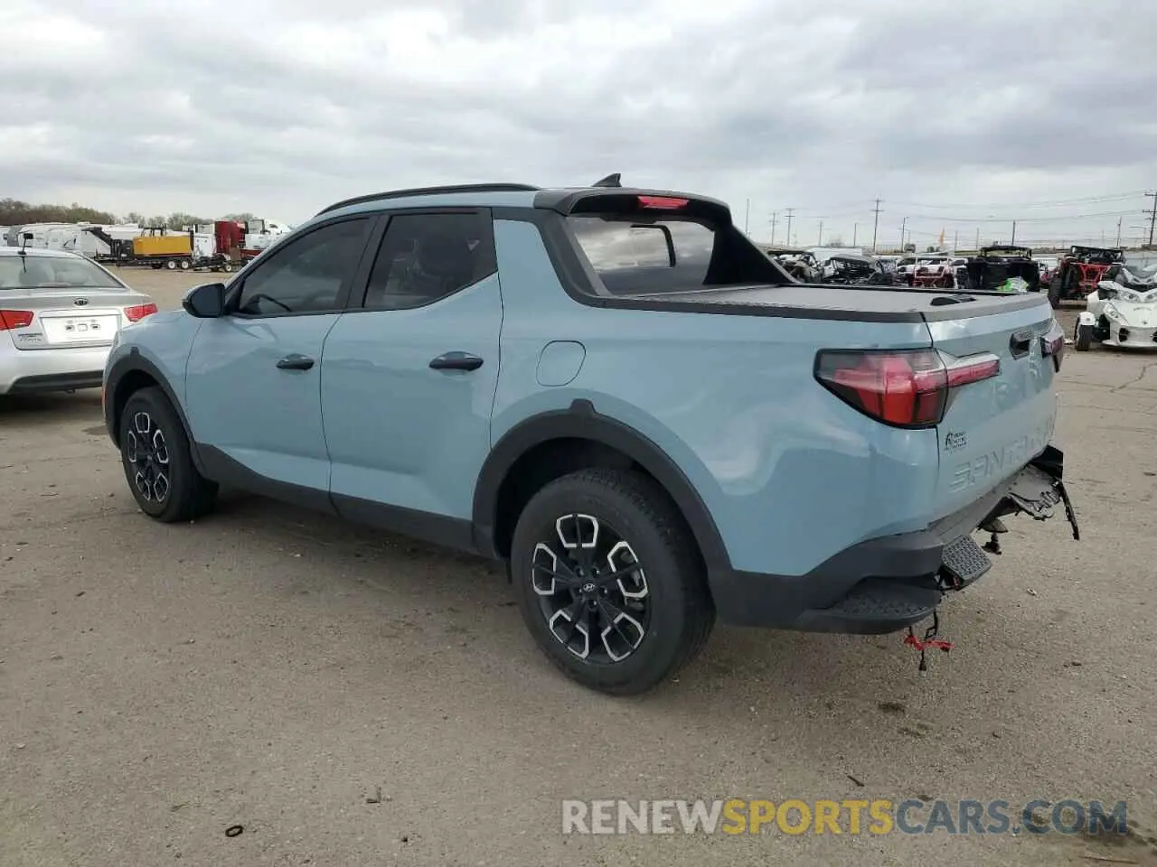 2 Photograph of a damaged car 5NTJCDAE5PH070752 HYUNDAI SANTA CRUZ 2023