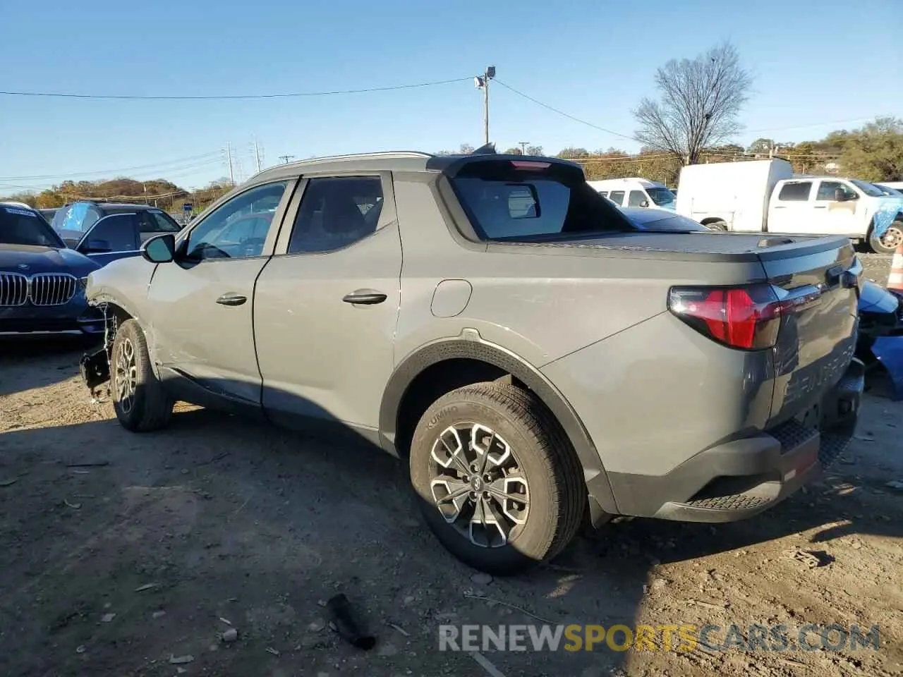 2 Фотография поврежденного автомобиля 5NTJCDAE7PH066671 HYUNDAI SANTA CRUZ 2023