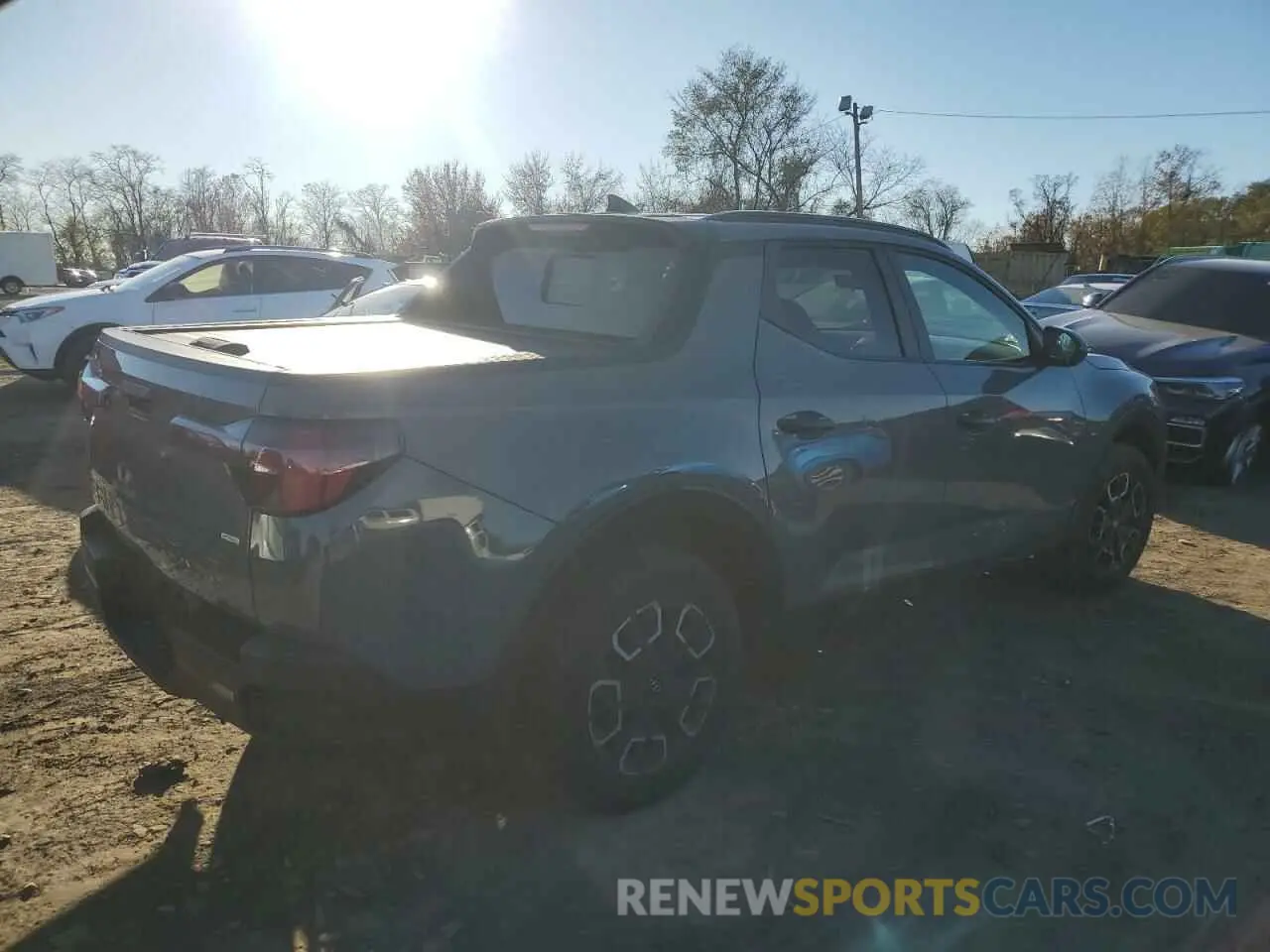 3 Фотография поврежденного автомобиля 5NTJCDAE7PH066671 HYUNDAI SANTA CRUZ 2023