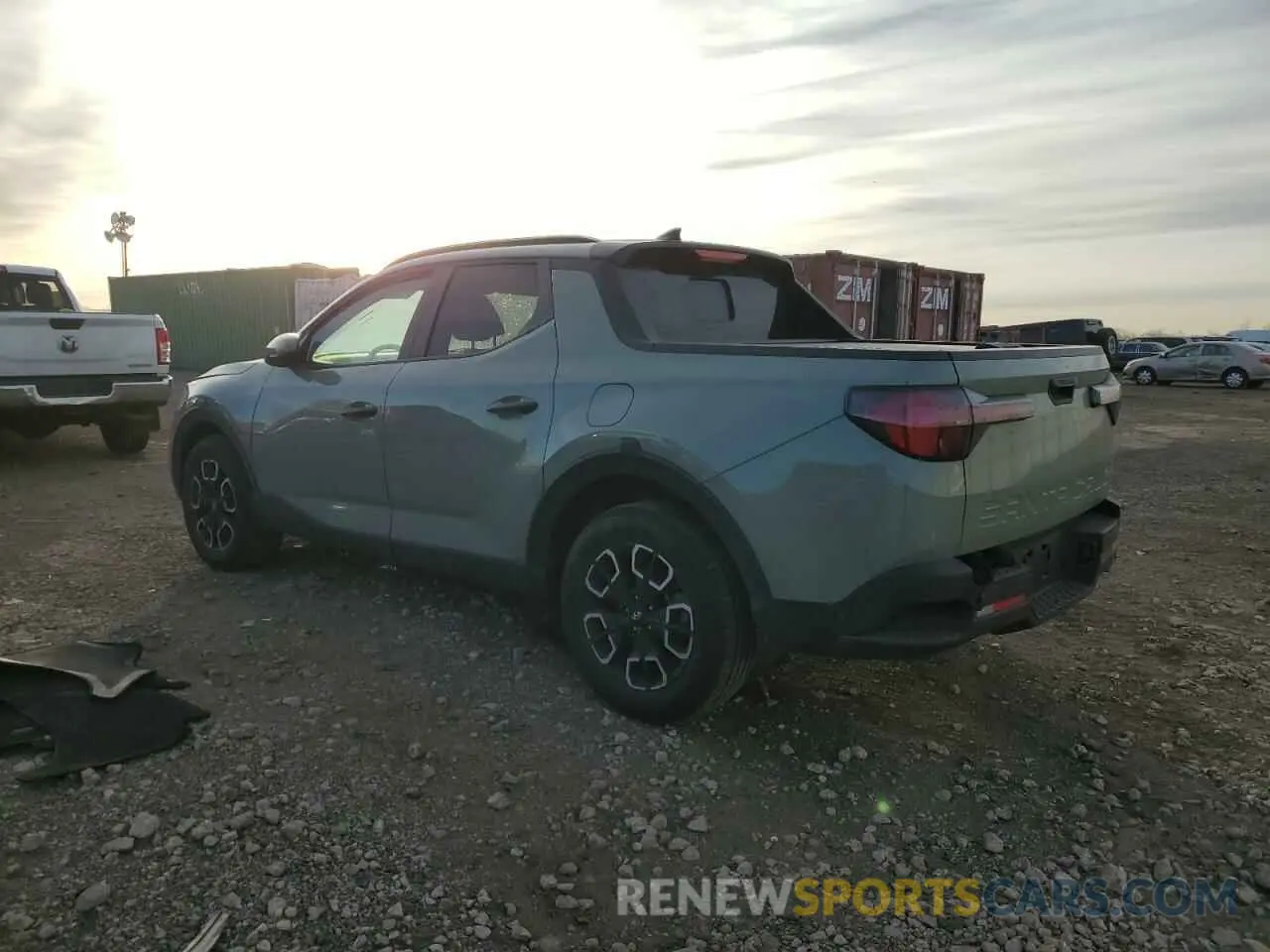 2 Photograph of a damaged car 5NTJCDAE7PH073118 HYUNDAI SANTA CRUZ 2023