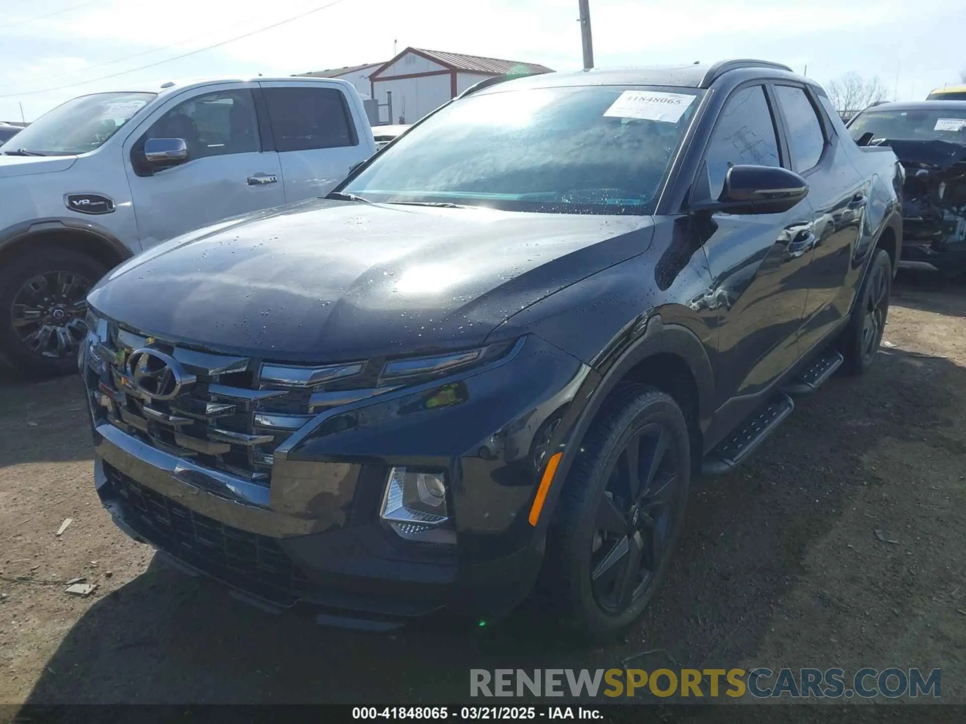 2 Photograph of a damaged car 5NTJCDAF2PH074217 HYUNDAI SANTA CRUZ 2023