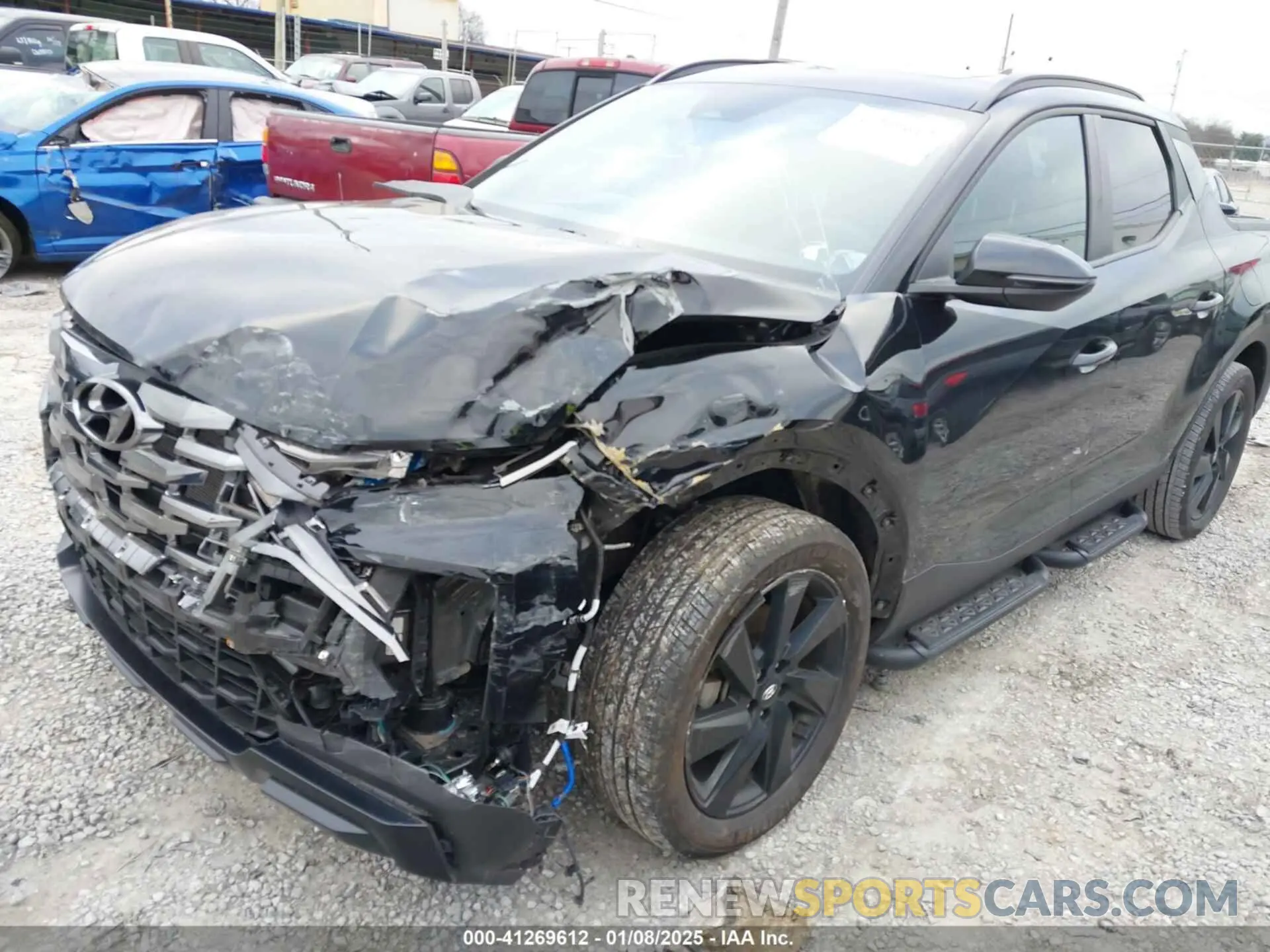2 Photograph of a damaged car 5NTJCDAF6PH064788 HYUNDAI SANTA CRUZ 2023