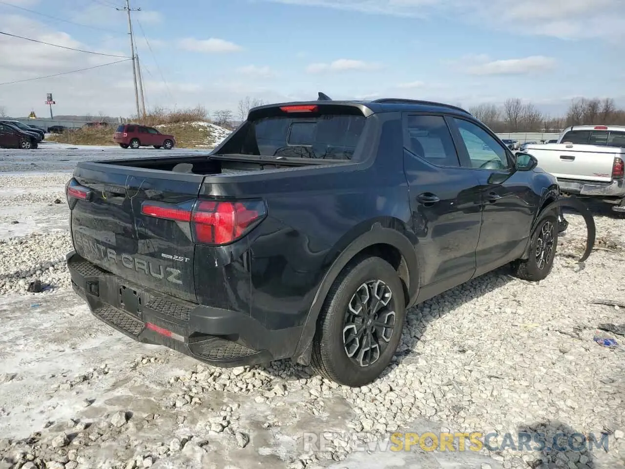 3 Photograph of a damaged car 5NTJDDAF8PH051960 HYUNDAI SANTA CRUZ 2023