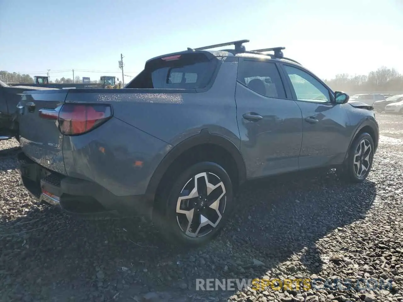 3 Фотография поврежденного автомобиля 5NTJEDAF0PH075893 HYUNDAI SANTA CRUZ 2023