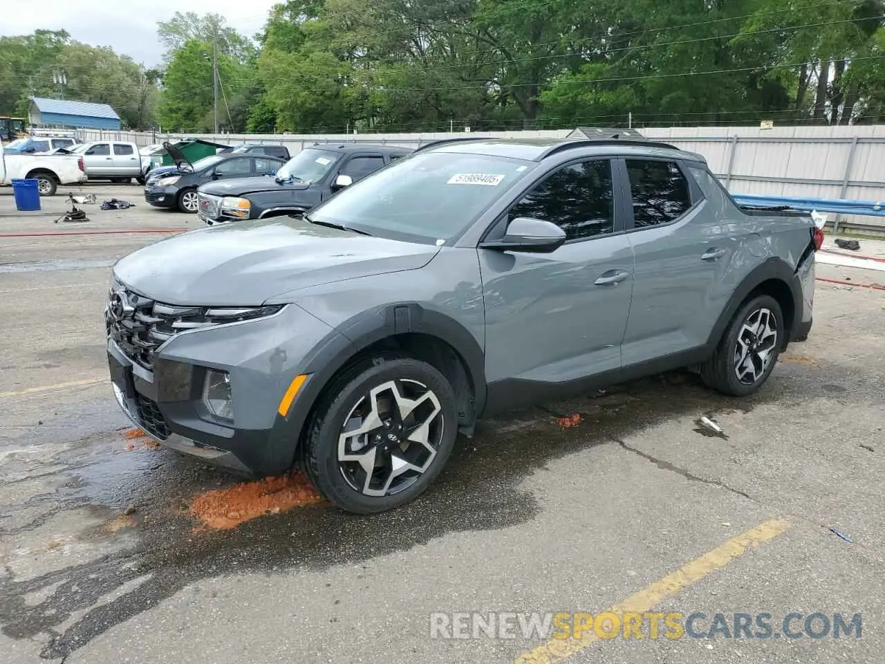 1 Photograph of a damaged car 5NTJEDAF3PH055329 HYUNDAI SANTA CRUZ 2023