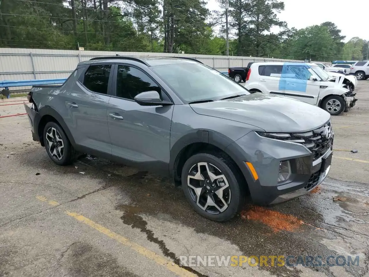 4 Photograph of a damaged car 5NTJEDAF3PH055329 HYUNDAI SANTA CRUZ 2023